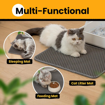 LitterCatcher - Waterproof Pet Cat Litter Mat